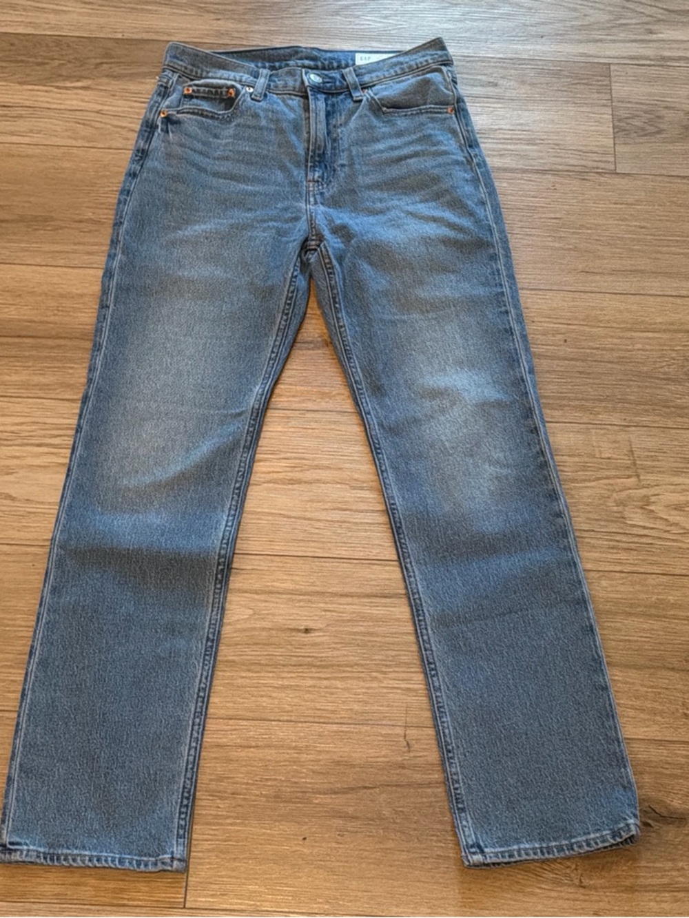 Classic Women’s Blue Straight-Leg Jeans